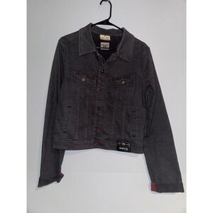 Vintage Y2K Parasuco Denim Jacket Women's Medium